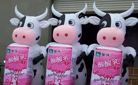 石景山牛奶厂广告气模